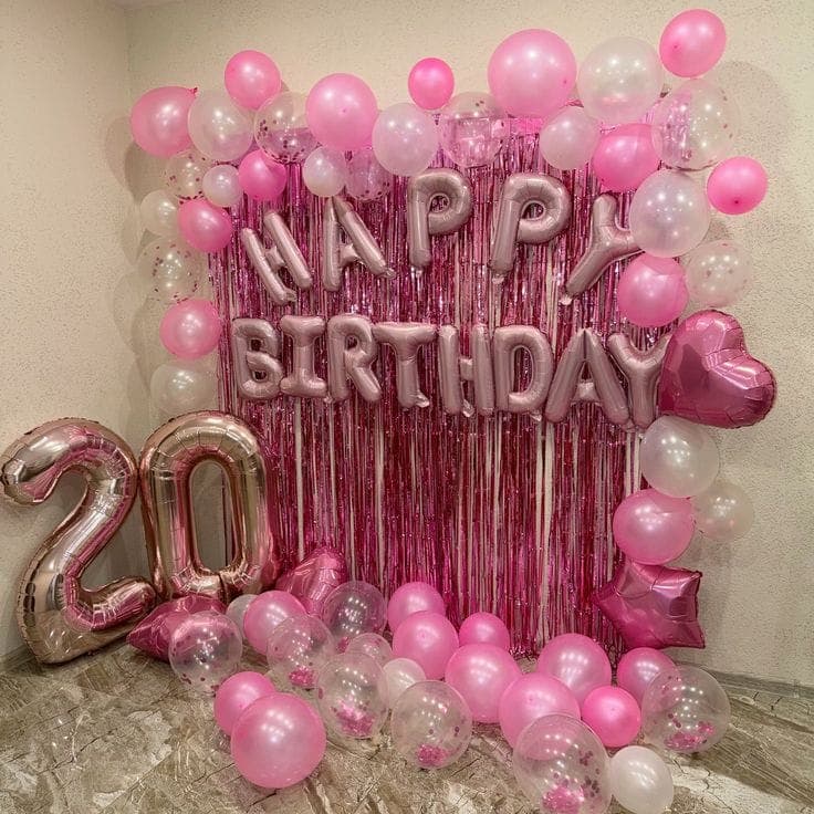 Pastel theme decoration