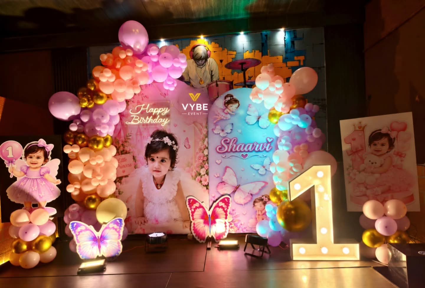 Balloon decoration setup 1 in Patna