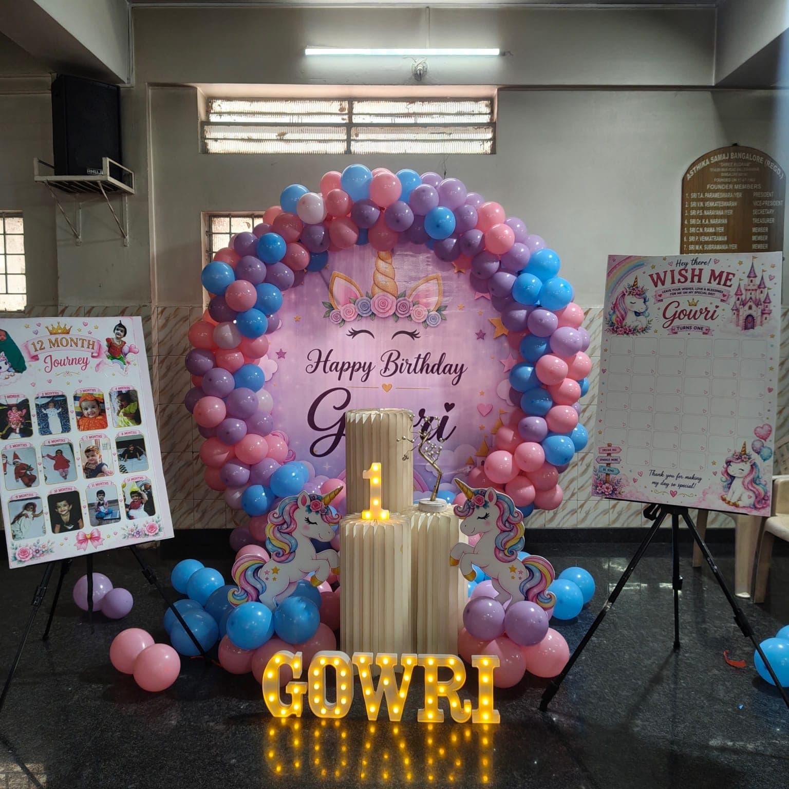 Balloon decoration setup 13 in Patna