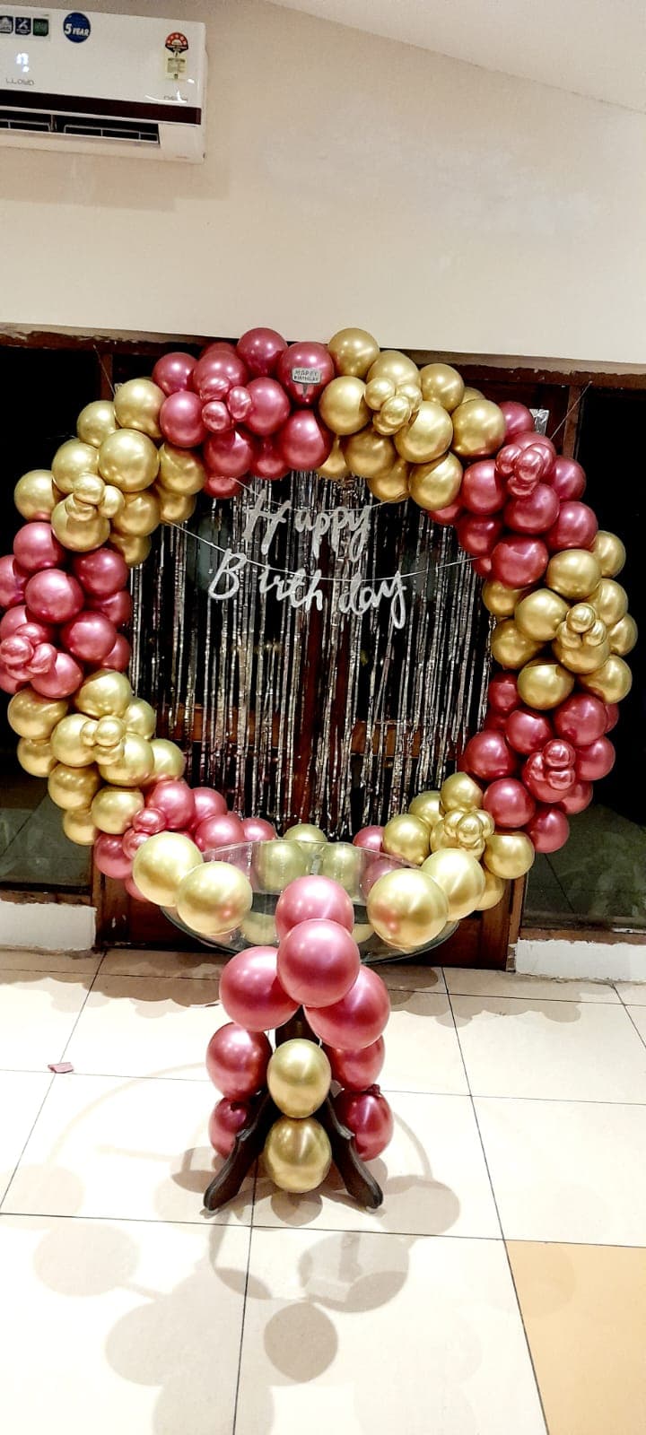 Balloon decoration setup 14 in Patna