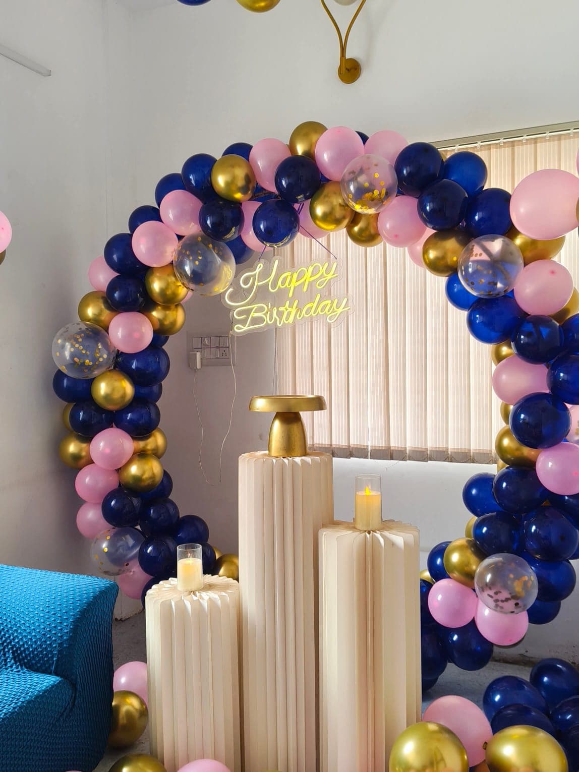 Balloon decoration setup 15 in Patna