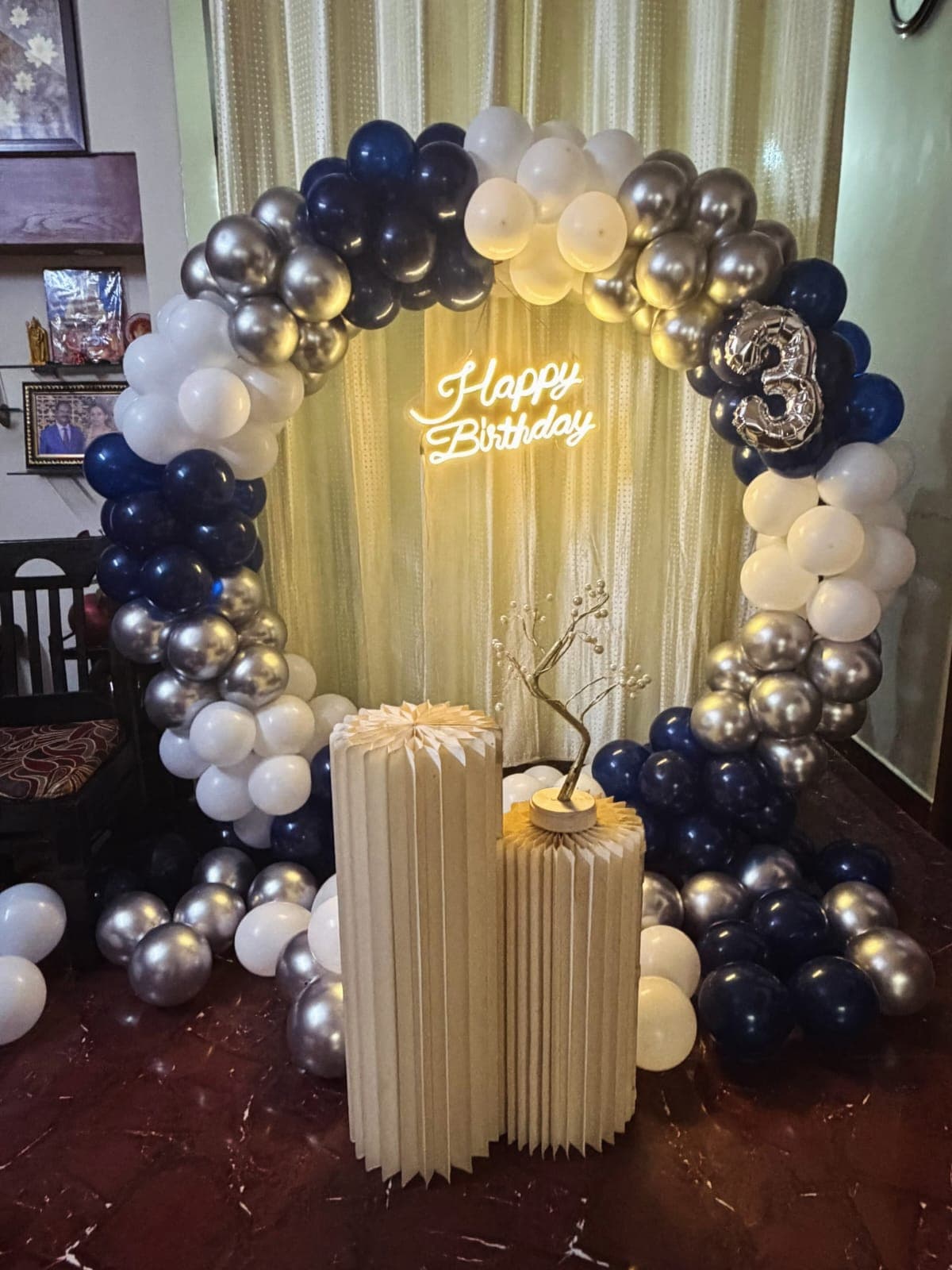 Balloon decoration setup 18 in Patna