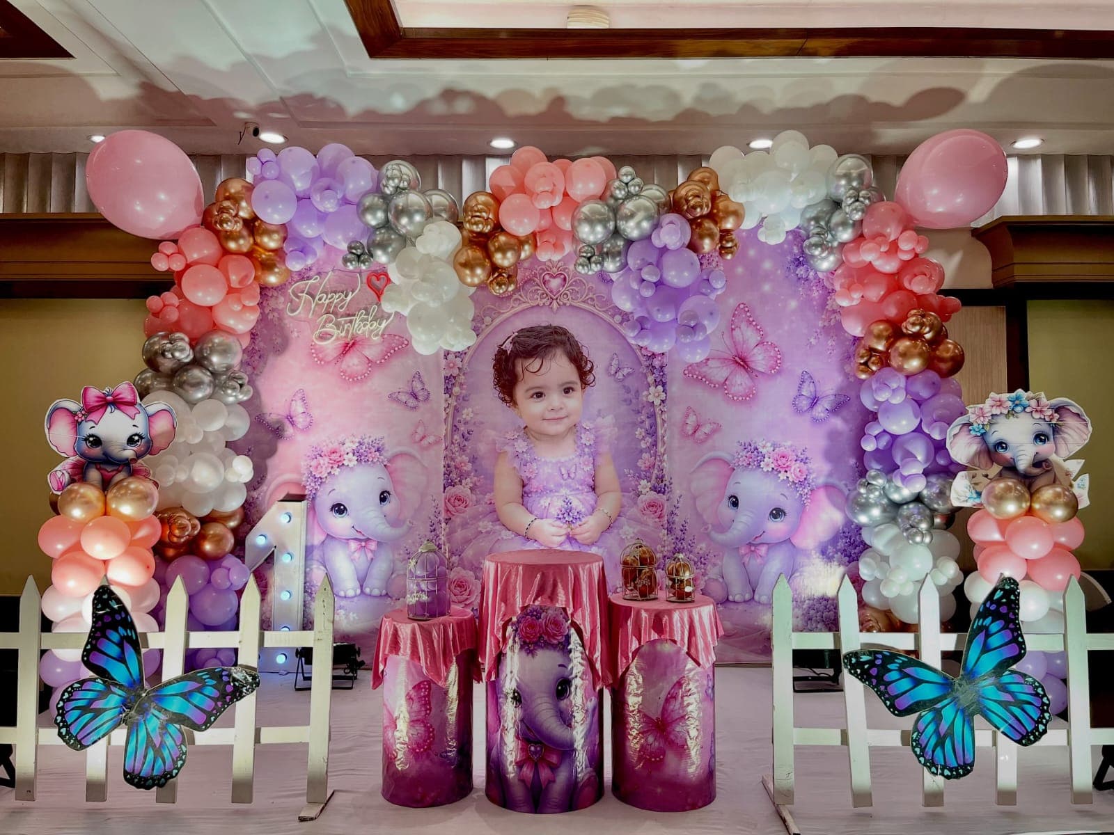 Balloon decoration setup 24 in Patna