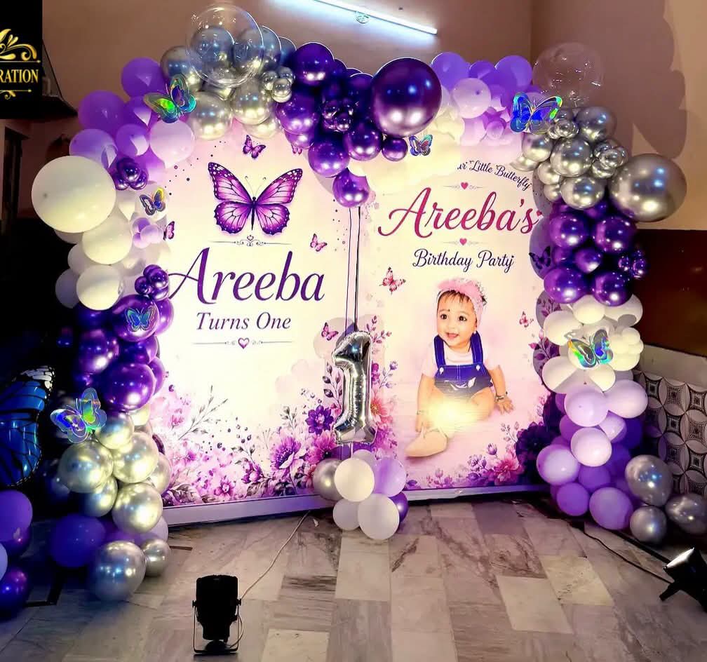 Balloon decoration setup 25 in Patna