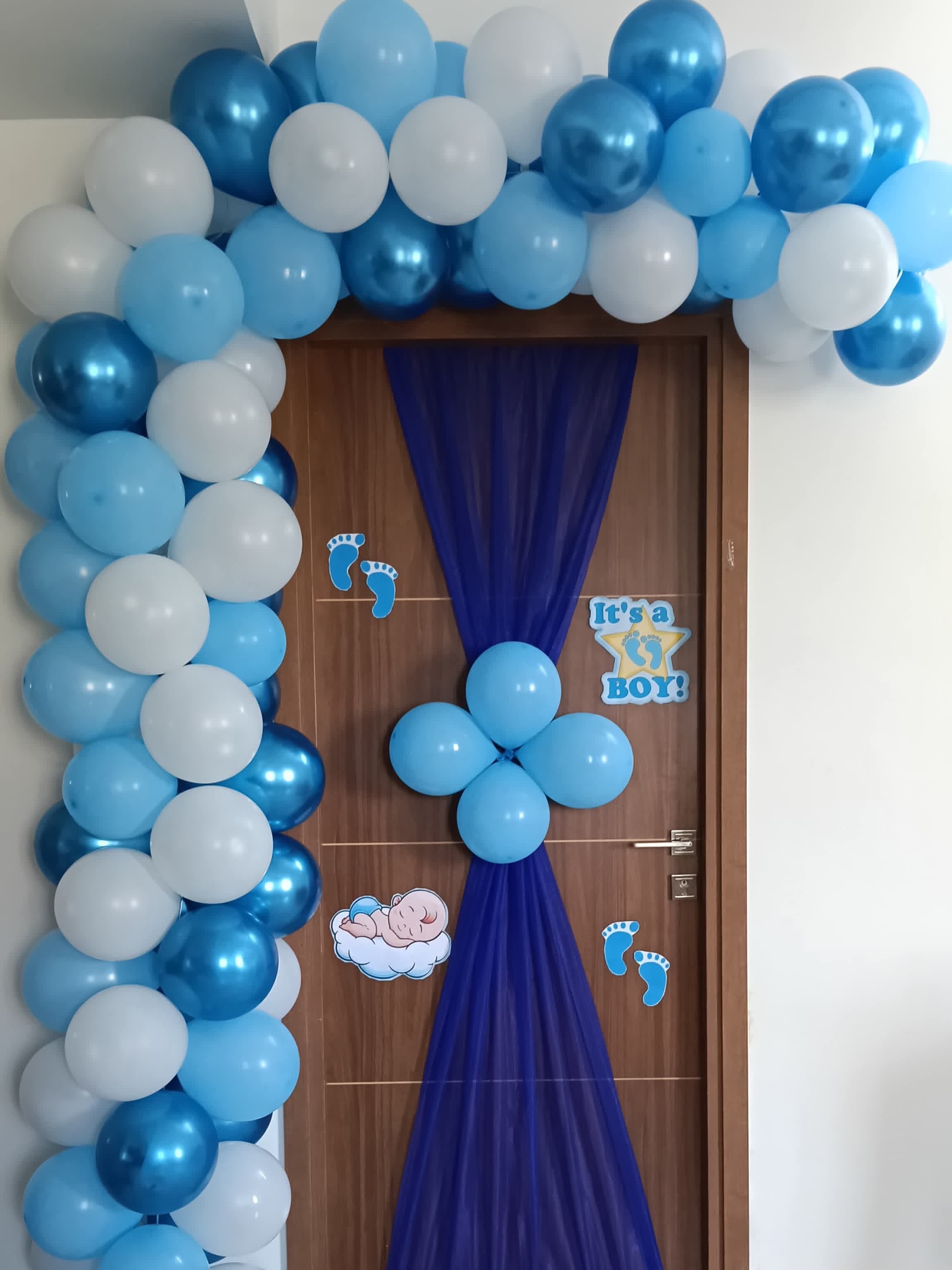 Balloon decoration setup 9 in Patna